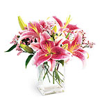 Pink Lily Bouquet from Wessel's Florist in Ellicott City, MD