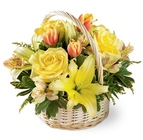 Garden Spring Basket from Wessel's Florist in Ellicott City, MD