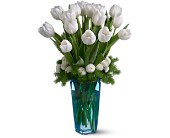 Winter White Tulips in Ellicott City MD, Wessel's Florist & Weddings