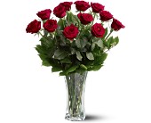 A Dozen Premium Red Roses in Ellicott City MD, Wessel's Florist & Weddings