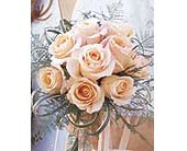 Peach Promise Bouquet in Ellicott City MD, Wessel's Florist & Weddings