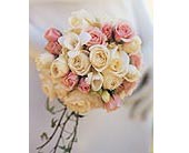 Lush and Lovely Roses Nosegay in Ellicott City MD, Wessel's Florist & Weddings