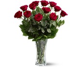 Wessel's Florist & Weddings, Ellicott City, Maryland - A Dozen Premium Red Roses, picture