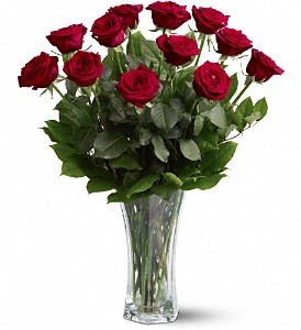 Wessel's Florist & Weddings, Ellicott City, Maryland - A Dozen Premium Red Roses, picture