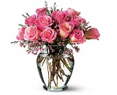 Wessel's Florist & Weddings, Ellicott City, Maryland - Pink Birthday Roses, picture